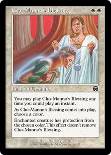 【Foil】(MMQ-CW)Cho-Manno's Blessing/チョー＝マノの祝福