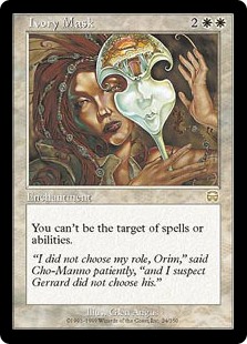 【Foil】(MMQ-RW)Ivory Mask/象牙の仮面