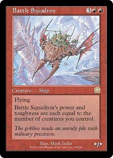 【Foil】(MMQ-RR)Battle Squadron/戦闘飛翔艇隊