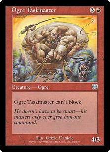 【Foil】(MMQ-UR)Ogre Taskmaster/オーガの監督官