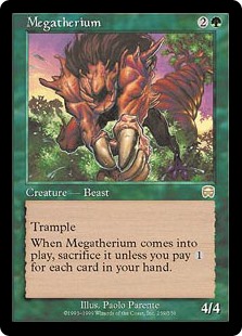 【Foil】(MMQ-RG)Megatherium/メガセリウム