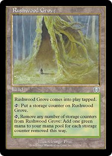 【Foil】(MMQ-UL)Rushwood Grove/ラッシュウッドの木立ち