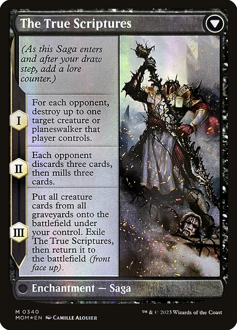 【ダブルレインボウ・Foil】【Serial Number】(MOM-MB)Sheoldred/シェオルドレッド
