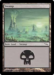 【Foil】(MRD-CL)Swamp/沼【No.296】