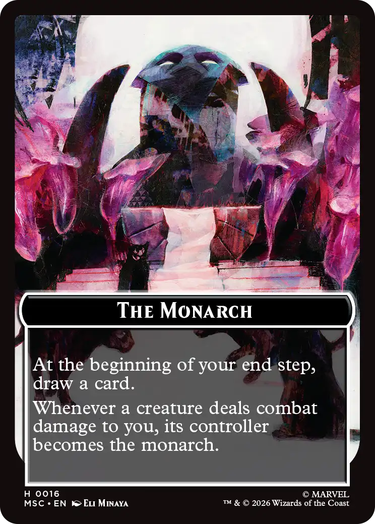 (MSC-Token)統治者トークン/The Monarch Token 【No.0016】