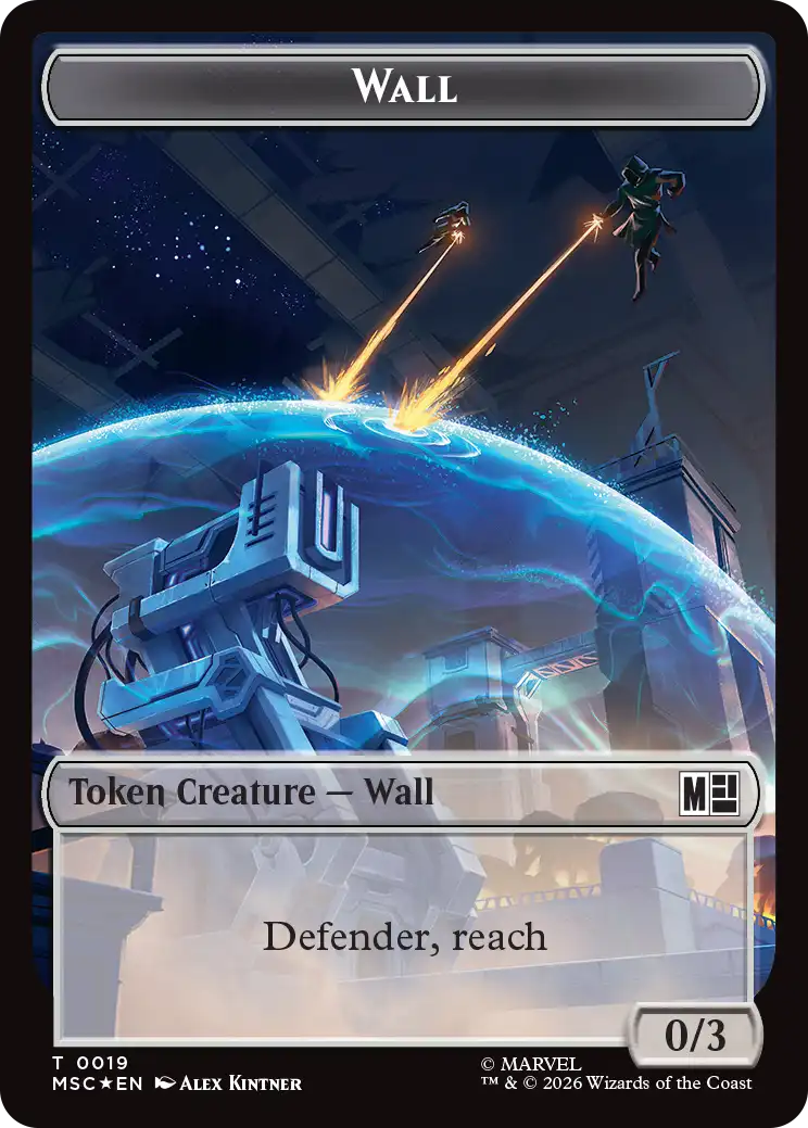 (MSC-Token)壁トークン/Wall Token 【No.0019】