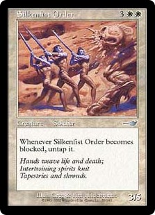 【Foil】(NEM-UW)Silkenfist Order/絹拳の修道団