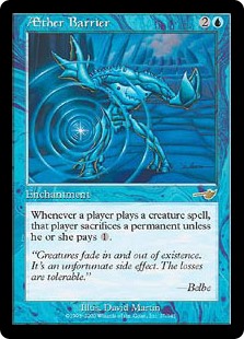 【Foil】(NEM-RU)AEther Barrier/上天の障壁