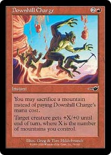 【Foil】(NEM-CR)Downhill Charge/逆落としの突撃