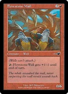 【Foil】(NEM-CR)Flowstone Wall/流動石の壁