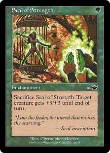 【Foil】(NEM-CG)Seal of Strength/力の印章