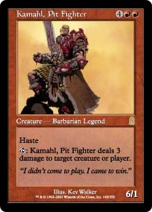 (ODY-RR)Kamahl, Pit Fighter/ピット・ファイター、カマール