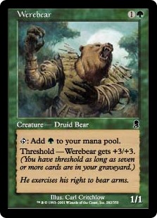 (ODY-CG)Werebear/熊人間