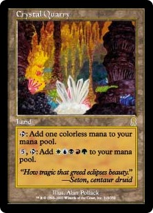 水晶の採石場　Foil MTG, マジック:ザ・ギャザリング 通販 | ENNDAL GAMES / (ODY-RL