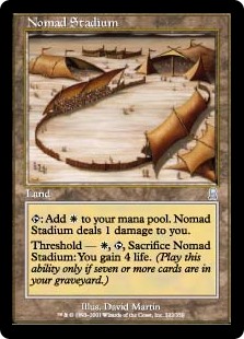 【Foil】(ODY-UL)Nomad Stadium/遊牧の民の競技場