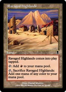 (ODY-CL)Ravaged Highlands/荒らされた高地
