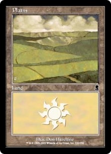 【Foil】(ODY-CL)Plains/平地【No.332】