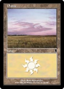 【Foil】(ODY-CL)Plains/平地【No.334】