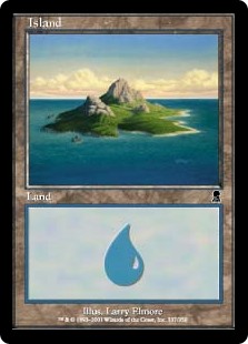 【Foil】(ODY-CL)Island/島【No.337】