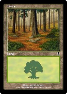 【Foil】(ODY-CL)Forest/森【No.347】