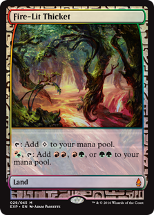 (OGW-EX)Fire-Lit Thicket/火の灯る茂み