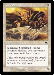 【Foil】(ONS-CW)Gustcloak Runner/疾風衣の走り手