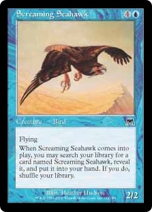 【Foil】(ONS-CU)Screaming Seahawk/鳴き叫ぶウミタカ