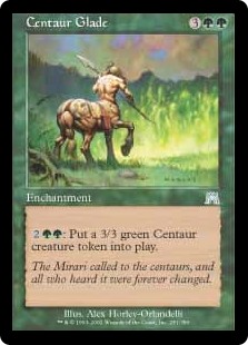 【Foil】(ONS-UG)Centaur Glade/ケンタウルスの地