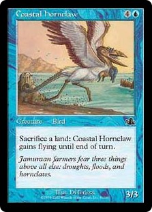 【Foil】(PCY-CU)Coastal Hornclaw/沿岸の角爪鳥