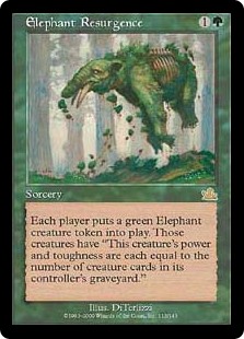 【Foil】(PCY-RG)Elephant Resurgence/象の復活