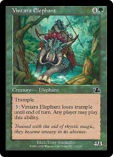 【Foil】(PCY-CG)Vintara Elephant/ヴィンタラの象
