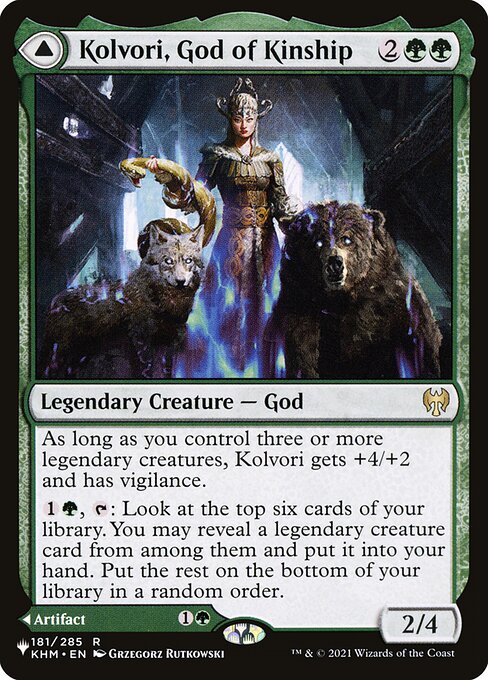 (PLST-RG)Kolvori, God of Kinship/種族の神、コルヴォーリ