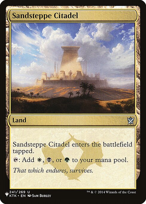 (PLST-UL)Sandsteppe Citadel/砂草原の城塞