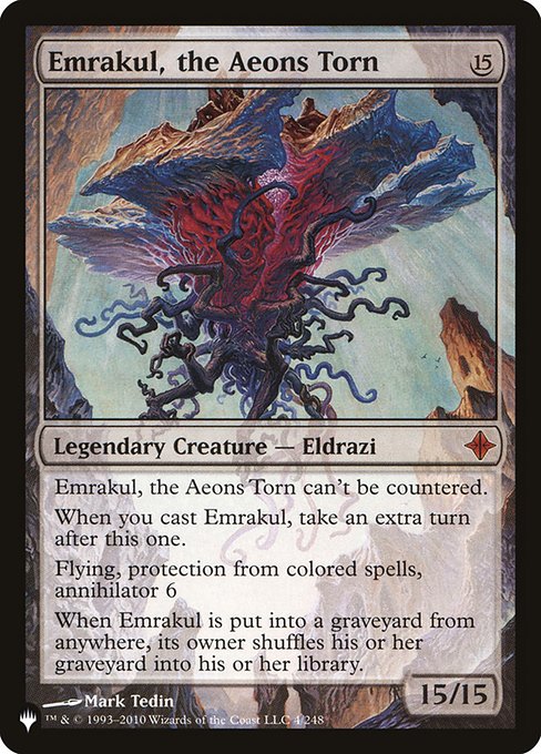 (PLIST-MC)Emrakul, the Aeons Torn/引き裂かれし永劫、エムラクール