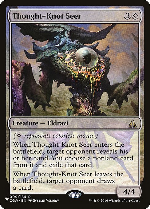 (PLIST-RC)Thought-Knot Seer/難題の予見者