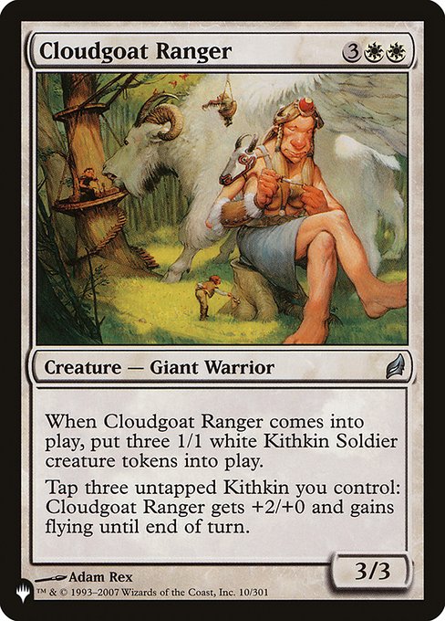 (PLIST-UW)Cloudgoat Ranger/雲山羊のレインジャー