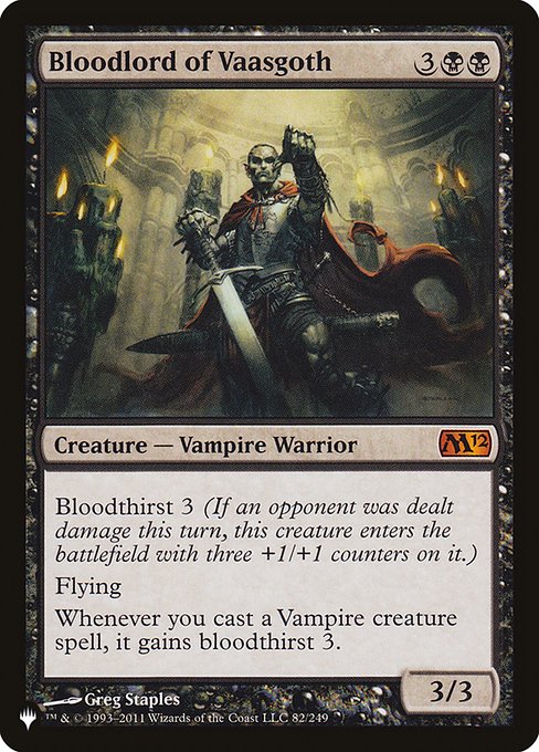 (PLIST-MB)Bloodlord of Vaasgoth/ヴァーズゴスの血王