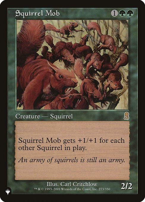 (PLIST-RG)Squirrel Mob/リスの群れ
