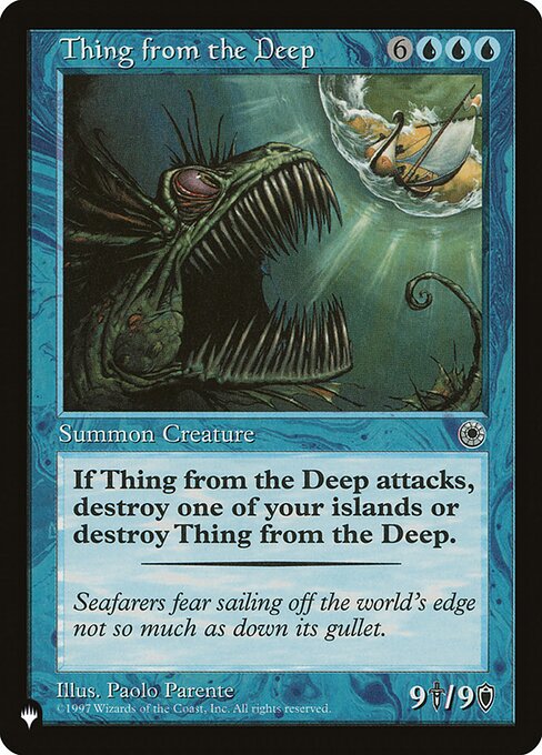 (PLST-RU)Thing from the Deep/深海の怪物