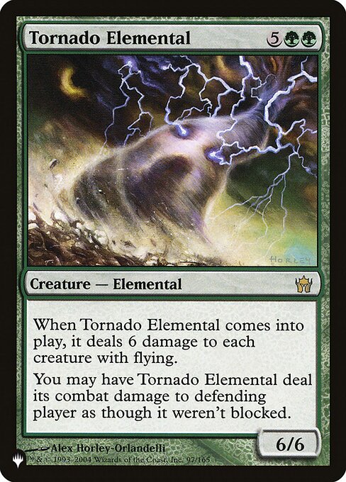 (PLST-RG)Tornado Elemental/大竜巻の精霊