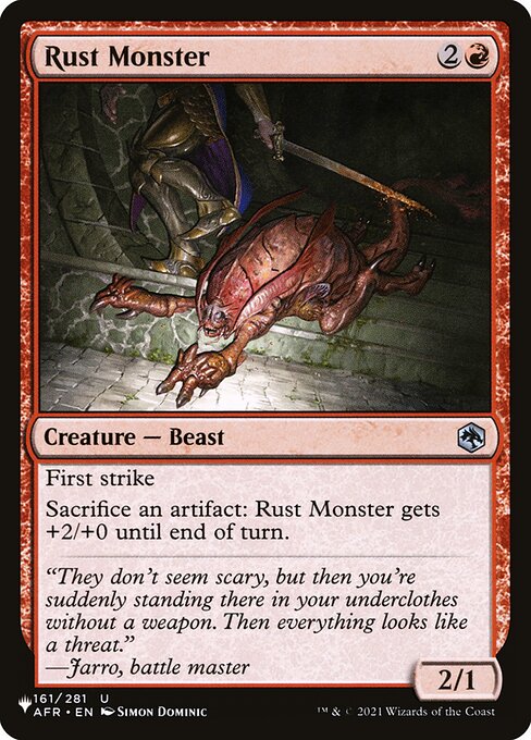 (PLST-UR)Rust Monster/ラスト・モンスター