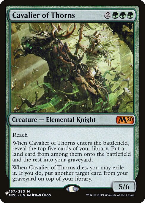 (PLST-MR)Cavalier of Thorns/茨の騎兵