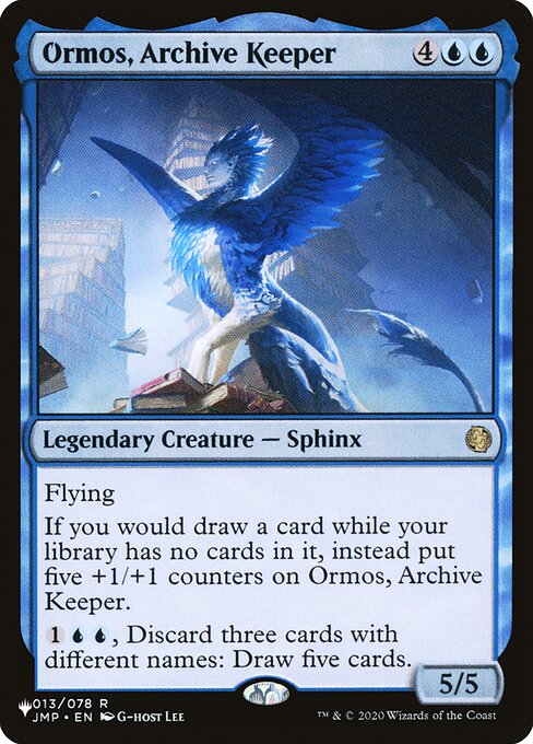 (PLIST-RU)Ormos, Archive Keeper/書庫の守り手、オルモス