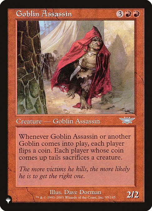 (PLIST-UR)Goblin Assassin/ゴブリンの暗殺者