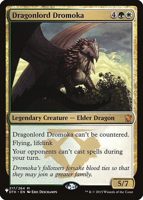 (PLIST-MM)Dragonlord Dromoka/龍王ドロモカ