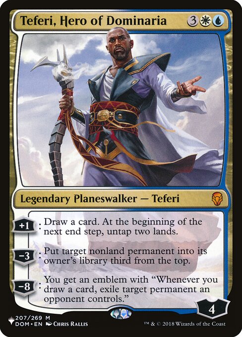 (PLIST-MM)Teferi, Hero of Dominaria/ドミナリアの英雄、テフェリー