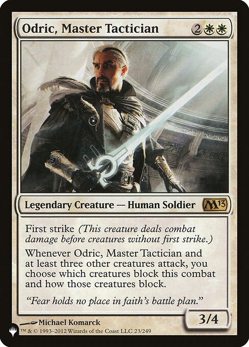 (PLIST-RW)Odric, Master Tactician/熟練の戦術家、オドリック