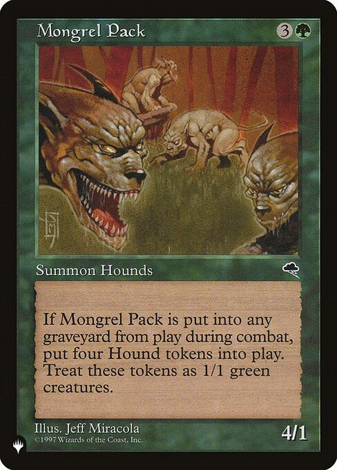 (PLIST-RG)Mongrel Pack/雑種犬の群