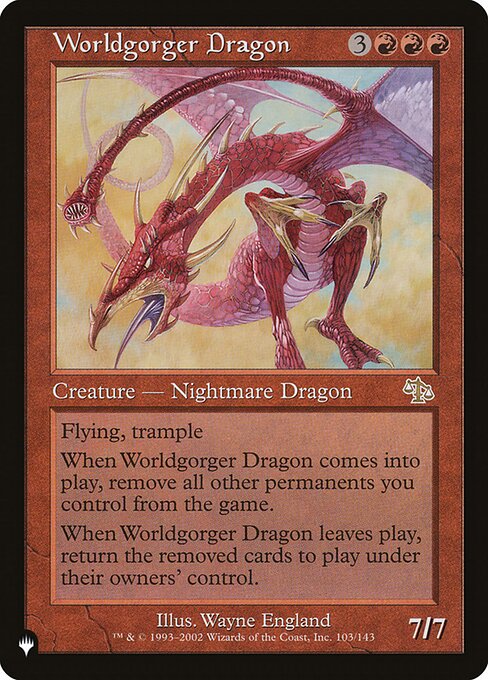 (PLIST-RR)Worldgorger Dragon/世界喰らいのドラゴン