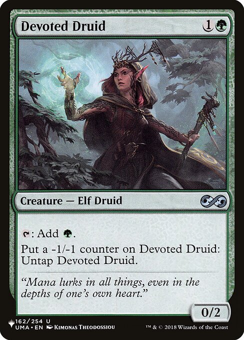 (PLIST-RG)Devoted Druid/献身のドルイド